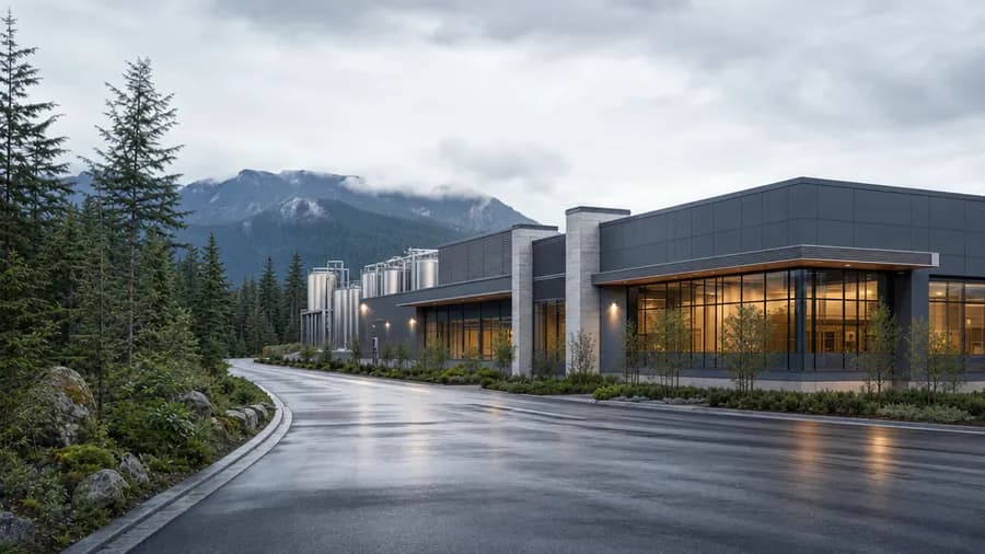 GMP-certified supplement manufacturing facility in British Columbia